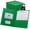 Green, variant on FILE-EZ Two-Pocket Folders, Green, 125-Pack, Textured Paper, Letter Size (EZ-52460)