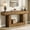 Vintage Brown, variant on Tribesigns 63" Console Table, Farmhouse 2-Tier Entryway Table with U-Shaped Base