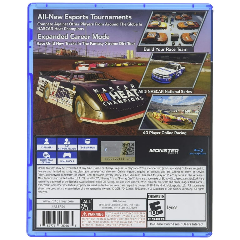NASCAR Heat 704 Games Xbox One 867771000178