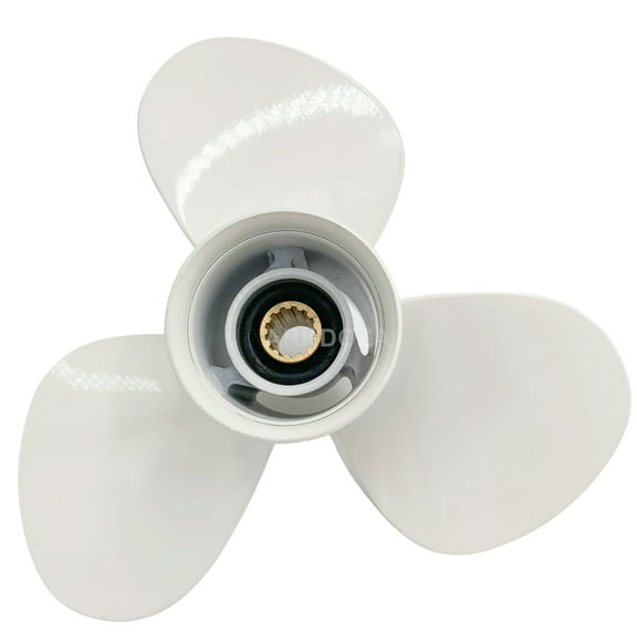 Propeller 12 1/4x9 for Yamaha Outboard 40-55HP Aluminum 13 Tooth OEM NO:663-45956-01-EL 12.25x9