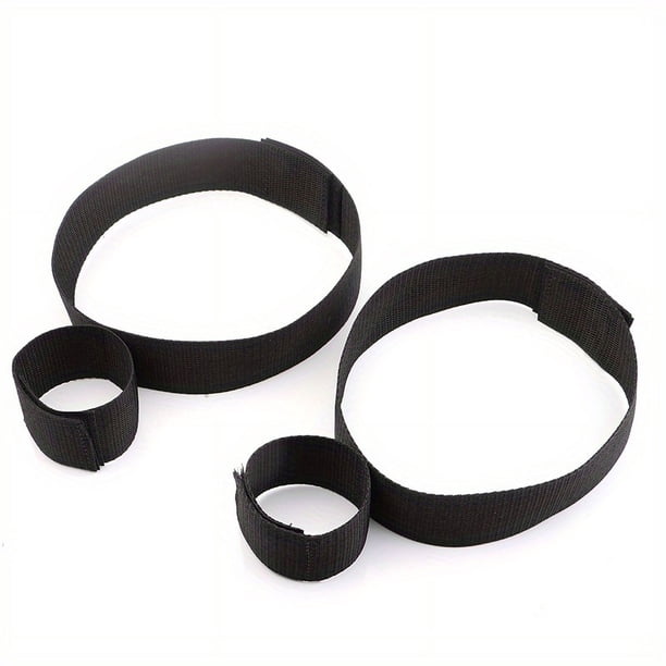 BDSM Handcuffs Set - Adult Bondage Gear for Couples - Wrist and Ankle Cuffs with Rope Straps - Sex Toys for Women and Couples - Enhance Your Sexual Experience