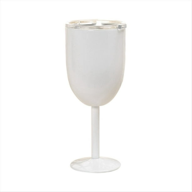 Copa de Vino Copa de Doble Capa de Acero Inoxidable Color Vaso de Gran Capacidad de Vino Resistente