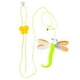 thumbnail image 3 of Juguete para gatos autoexcitados, suministros para mascotas, juguetes de plumas, juguete retráctil para gatos libélula b, 3 of 8