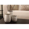 thumbnail image 3 of Hosley Ceramic Beige Honeycomb Vase 7.5 Inch High, 3 of 6