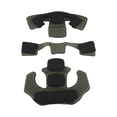 thumbnail image 4 of 3 uds almohadilla de espuma viscoelástica forro de esponja protectora Kit de acolchado para casco para motocicleta Universal Scooter bicicleta casco de ciclismo OD verde, 4 of 12
