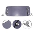 thumbnail image 4 of Parabrisas de motocicleta, deflector de viento con soporte, extensión de parabrisas universal, compatible con la mayoría de motocicletas y scooters, color negro, 4 of 8