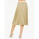 thumbnail image 3 of Falda plisada con brillos dorado M AMAD FW22-F14, 3 of 5