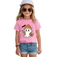 thumbnail image 5 of HCNTES Crew Kids Casual Short Sleeve T-Shirt Tops Little Boys Girls Halloween Clothes(R342-Pink,9-10 Years), 5 of 5