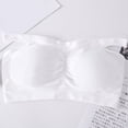 thumbnail image 2 of Tube Tops Womens Padded Bandeau Bra Wire Free Strapless Convertible Bralettes Basic Layer Tube Top Bra Sports Bra, 2 of 4