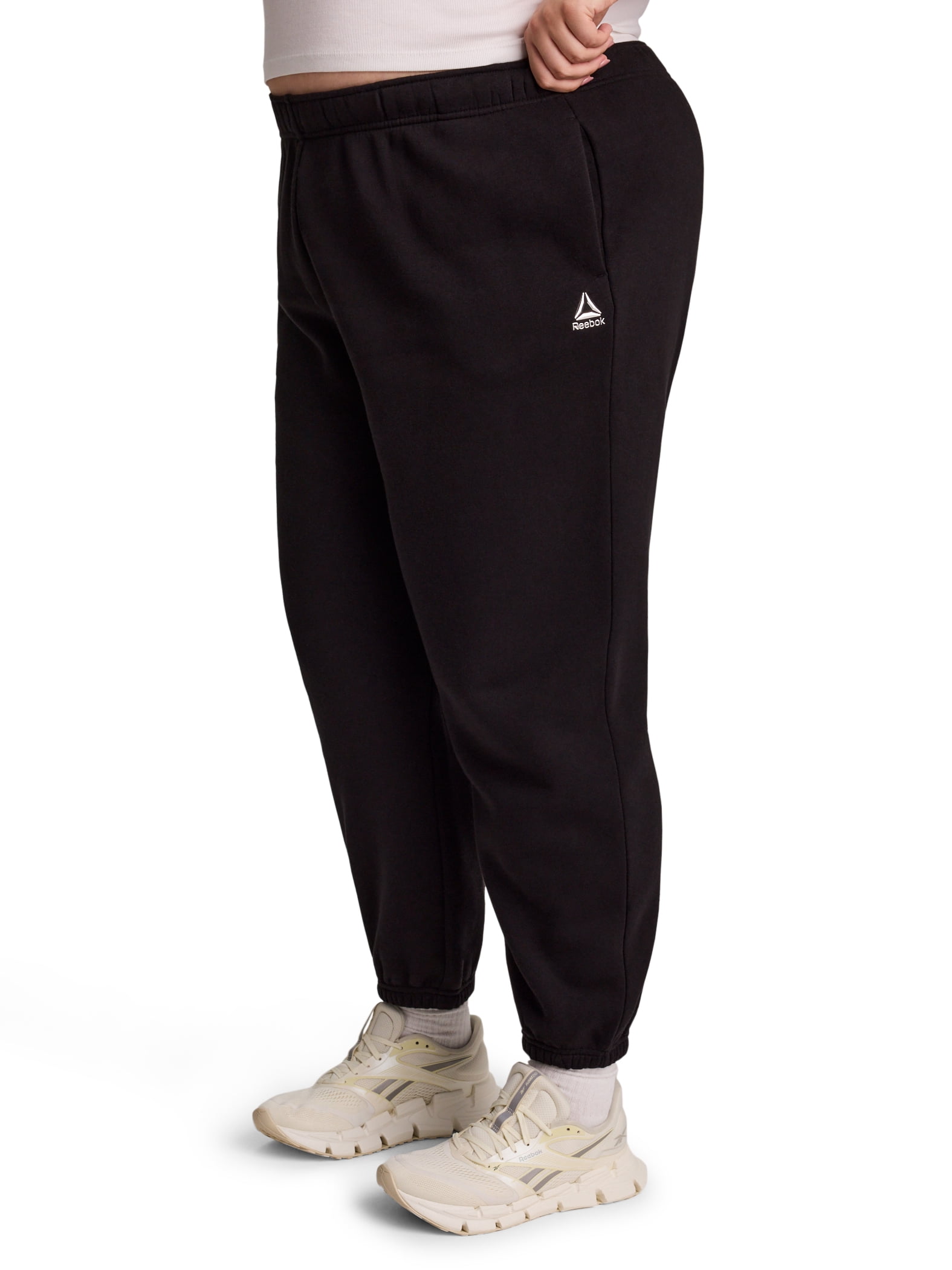 Reebok Women's Game Day Fleece Cinched Hem Jogger, Sizes: XS-4X