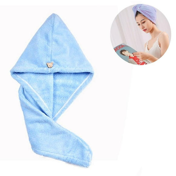 Jinsinto Turbie Twist Cotton Hair Towel Wrap For Women And Men, 10 Inch X 24.5 Inch, Super Absorbent Terry Cloth Hair
