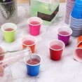 thumbnail image 6 of 600 Pack Plastic Shot Glasses, 2 oz Mini Shot Cups, Disposable Plastic Shot Cups, Multicolor Party Cups for Drinking Tasting Serving Samples Birthday Party Supplies Picnic, 6 Colors, 6 of 7