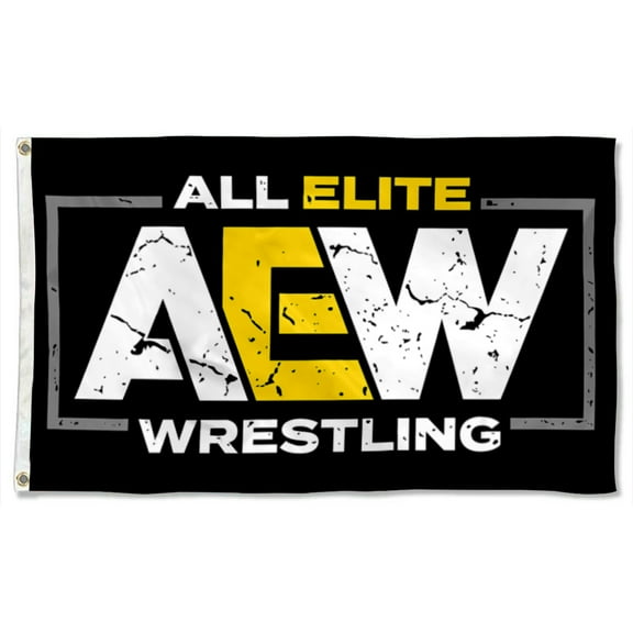 Yanbooch aew all elite wrestling Flags Banner Home Yard Garden Decor 3x5Feet