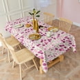 thumbnail image 3 of Boho Bohemia Flower Rectangle Tablecloth 60"x102",Waterproof Polyester Rectangle Table Cloth, Wipeable Spillproof Polyester Tablecloth for Dining, Camping, Indoor and Outdoor, 3 of 6