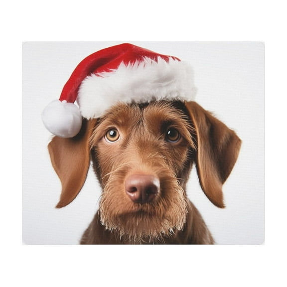 DistinctInk Mouse Pad - 1/4" Foam Rubber - Wirehaired Vizsla Puppy