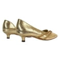 thumbnail image 2 of XY London Womens Kirsty Rhinestone Kitten Heel Court Pumps, 2 of 5