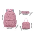 thumbnail image 3 of Student Backpack for School Season Three Piece Combination With Large Capacity Double Shoulder Back Design And Functional Lunch, 3 of 9