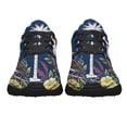 thumbnail image 5 of South Carolina Stte Yellow Jessamine Flower and Carolina Wren Birds Shoes Sneakers Black Size 10.5, 5 of 7