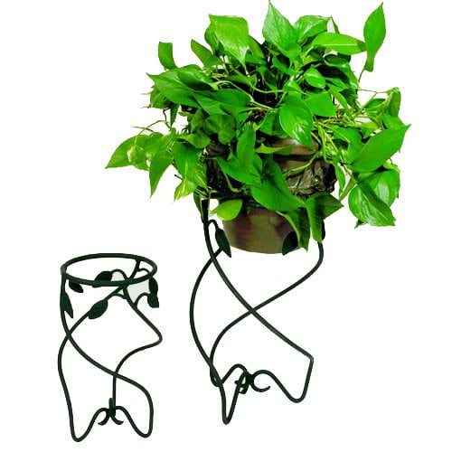 Achla Designs Round Helix Wrought Iron Plant Stand by Minuteman/Achla Designs