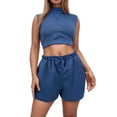 thumbnail image 1 of Conjunto informal de dos piezas con chaleco de estilo urbano - Corte holgado, tejido de alta calidad - Tallas S-XL, 1 of 4