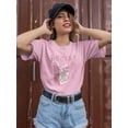 thumbnail image 2 of Strawberry Milk Japanese T-Shirt Women -Smartprints Designs, Female 4X-Large, 2 of 4