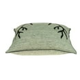 thumbnail image 4 of 20" x 7" x 20" Lodge Grey & Black Pillow Cover With Poly Insert, 4 of 5