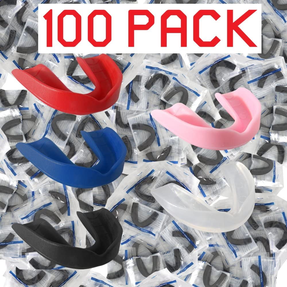Ringside Bulk 100 Mouthpieces Box Royal Blue