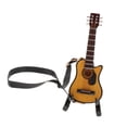 thumbnail image 2 of 1/12 Casa de Guitarra de en Miniatura con Soporte, Modelo de Instrumento, 2 of 9