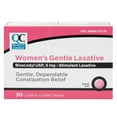 thumbnail image 3 of 2 Pack of Quality Choice Bisacodyl 5mg Women's Gentle Laxative, 30 Coated Tablets, 3 of 3