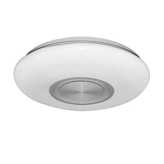 BallsFHK Bluetooth Ceiling Light 25W Diameter 36cm LED Ceiling Light with Speaker