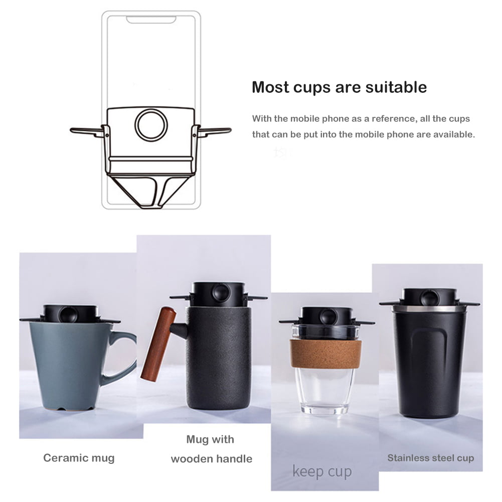 TOPONE 13oz Travel Mug, 380ml Insulated Coffee Mug, Travel Mug Spill