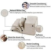Old Potters Low Fire Clay, White – Ideal for Beginners & Professionals, Perfect for At-Home Pottery & DIY Crafts! 10 lbs