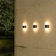 thumbnail image 4 of Xihbxyly Especiales Del Día Luces Solares para Vallas, Luces Led de Pared Solares, Ip65 para Exteriores, Lámparas de Pared para Exteriores para Patio, Jardín, Garaje y Camino, 4 of 7
