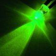 thumbnail image 4 of Luz LED preconectada DC 24V 20mA - Lámpara verde esmeralda de 3 mm preconectada para bricolaje (10 piezas), 4 of 4