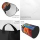 thumbnail image 2 of Fotbe Color Splash Fox Portrait Cesto de Ropa con Asas, Cesto Impermeable de Gran Capacidad, Bolsa de Lavado para Dormitorio, Cesto de Ropa con Ruedas y Asas-Medium, 2 of 6