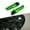 green, variant on Motorcycle Footboards FootPegs 360° Roating Fit For Ninja ZX-6R - 2024 2025 + | ZX-6R Passenger Footboards Footrest Pedal Foot Pegs 2024 ZX6R Footpegs 2025 ZX6R Accessories