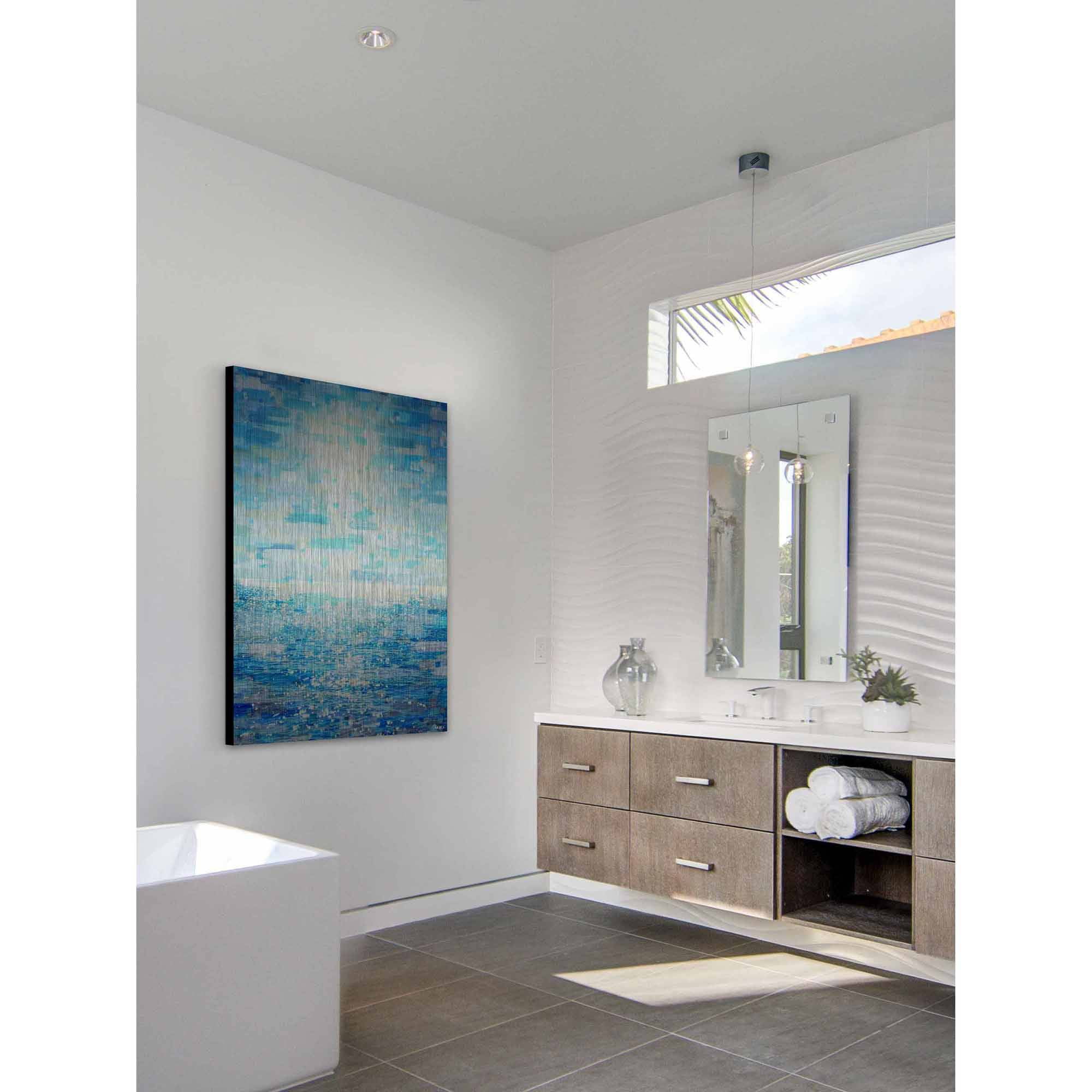 Parvez Taj Better Days Art Print on Brushed Aluminum