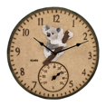 thumbnail image 2 of Reloj de pared Reloj de Pared para Exteriores, Reloj Termómetro de Jardín, Relojes para Patio Magideal Reloj de pared, 2 of 7