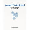 Alfred 00-0158 Suzuki Violin School Violin Part- Volume 8 - Music Book