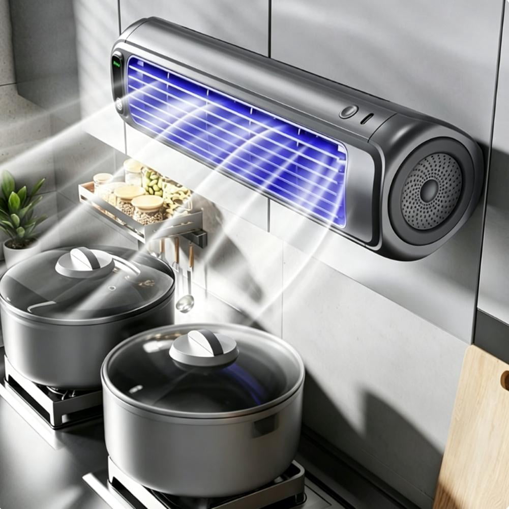 Tower Fan For Bedroom, 12.3" Cooling Wall Mount Fan for Room USB Bladeless Fan for Bedroom Dormitory Kitchen Office