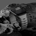 thumbnail image 3 of Sport Bands Compatible with Apple Watch Ultra Band 49mm 45mm 44mm 42mm 41mm 40mm 38mm,Men Women Soft Silicone Waterproof Strap for iWatch Series 8 7 6 5 4 3 2 SE Ultra (42/44/45/49mm, Dark Gray), 3 of 15