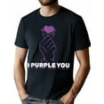 thumbnail image 1 of [Kdrama Kpop T-Shirt] Korean Kpop T-Shirt - I Purple You Kdrama Hand Symbol - 220g, 1 of 7