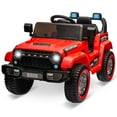 thumbnail image 1 of Kids Ride on Truck 12V Kids Ride on Truck Car, Electric off-Road Jeep with 3 Speeds,Remote Control, Music, LED Lights, Spring Suspension, 1 of 9