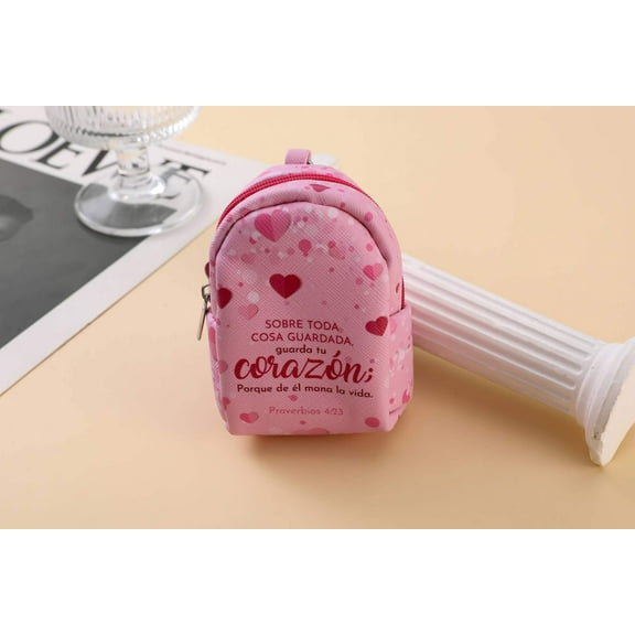 Llavero Mochila  Monedero - Corazón