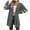 Dark Gray, variant on Scyoekwg Coats for Women Open Front Cardigan Long Coat Winter Warm Jackets Casual Outwear Solid Color Loose Long Sleeve Outerwear (Green,XL)