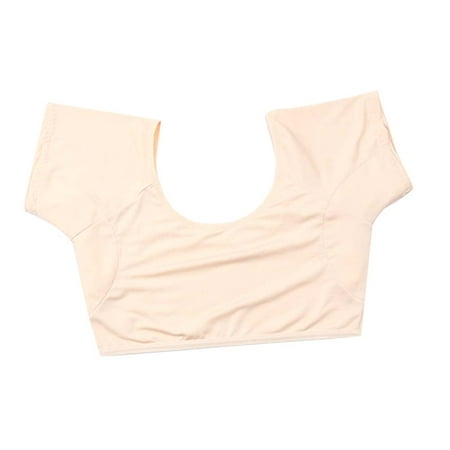

Hemoton Sweat Vest Armpit Underarm Pads Pad Guard Shirt Shield Underwear Washable Guards Reusable T Dress Block Absorbing