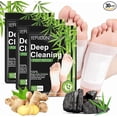 thumbnail image 1 of 30PCS Deep Cleansing Foot Pads, Adhesive Sheets for Foot and Body Care Better, Natural Ginger Powder Bamboo Vinegar Foot Patches, 1 of 5