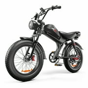 Emoko C93 1000W 48V 20AH 20x4.0 Fat Tire Electric Bike for Adults, Maximum Speed 31 MPH, 43 Miles Long Range