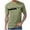 Gray, variant on Men's Short Sleeve T-Shirt with Pocket, Casual Solid Polyester Top for Daily Wear and Outdoor Activities, Please Check Size Chart