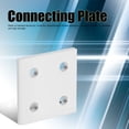 thumbnail image 1 of Connecting Plate, 5Pcs 4-Hole Vertical Connecting Plate Heat Resistance for Aluminium Extrusion  Joining Board, Picture Hanging Hardware, 1 of 8